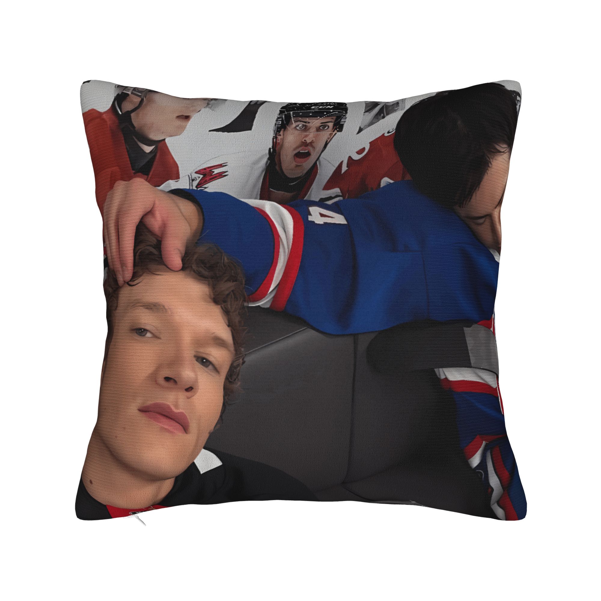 

Heated Rivalry Ilya and Shane Pillow Cover Soft Cushion Cover Funny Pillow Case For Couch Sofa Bedroom 12x12Inch