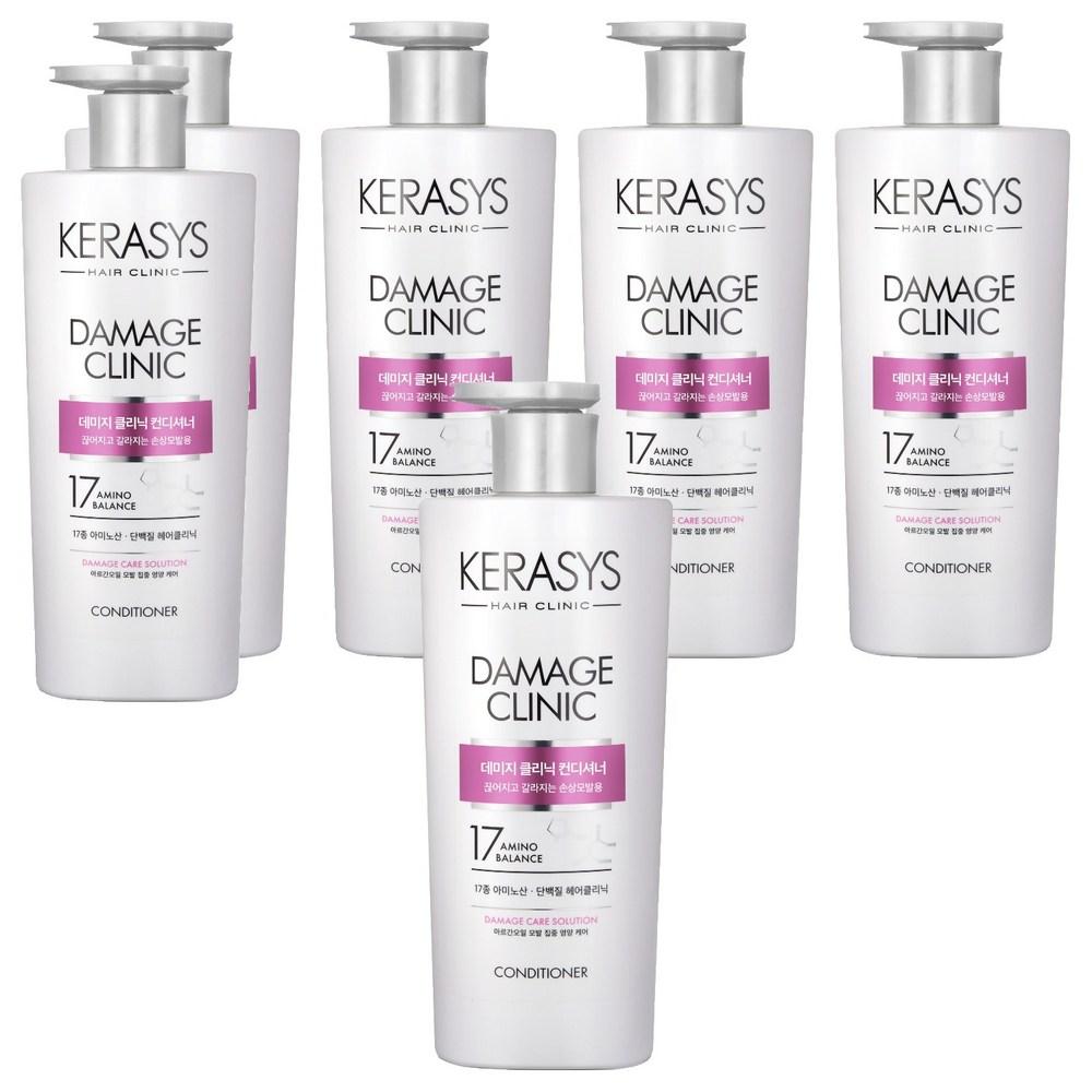 Kerasis Damage Clinic Protein Conditioner 600ml 6 Pcs