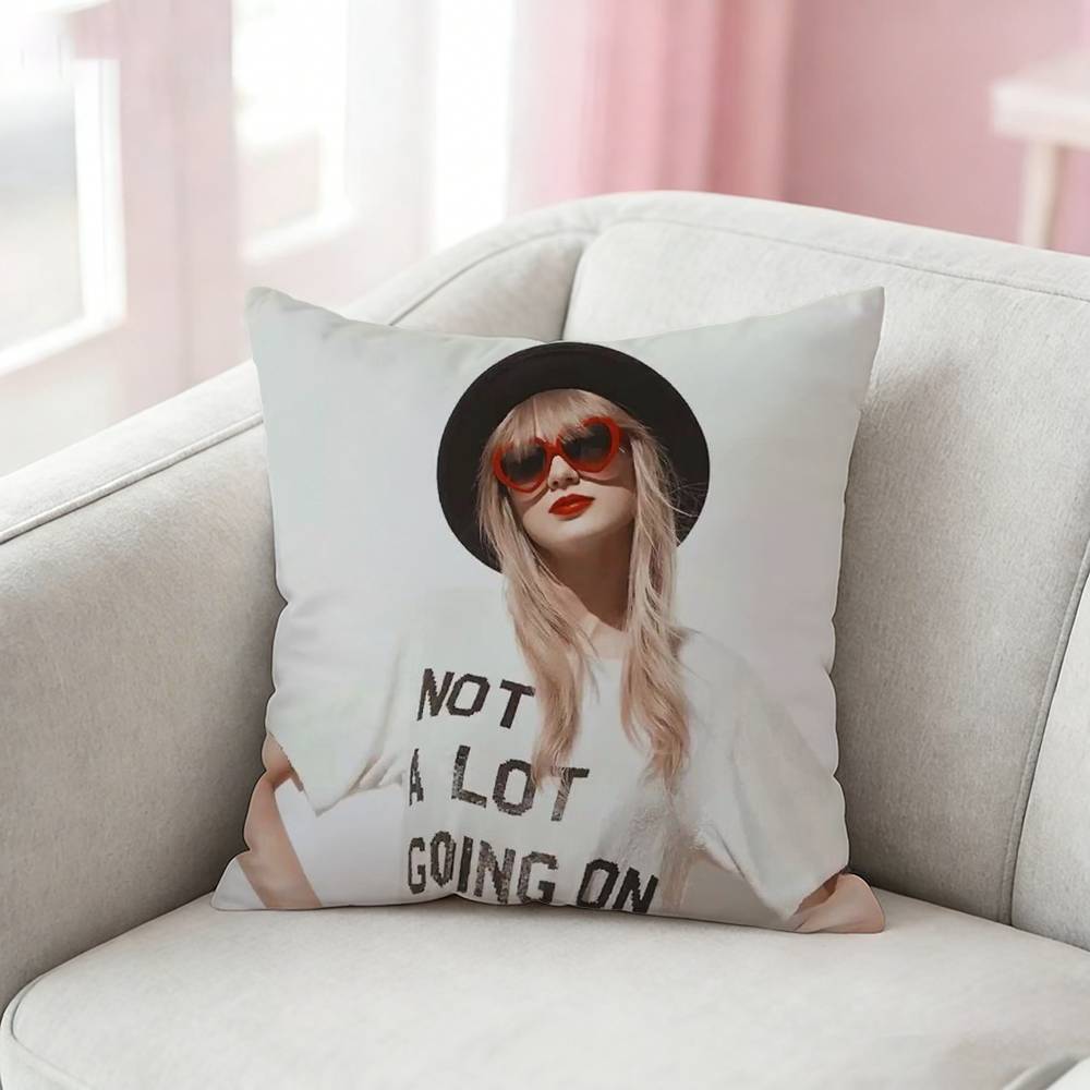 TS The Life of a Showgirl Pillow Case Pattern Printed Pillowcase For Living Room Sofa Cushion Cover