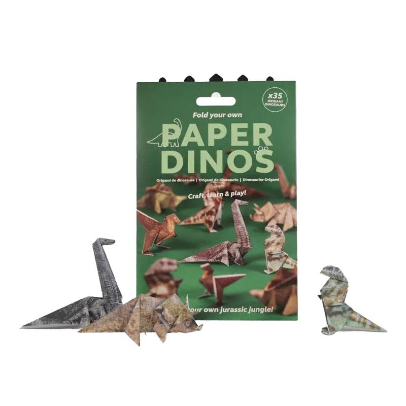 Creative DIY Paper Cats Handmade DIY Paper Cat Dog Dinosaur Folding Animal Folding Craft Paper Set for Home Decoration Gift