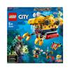 LEGO City Ocean Exploration Deep Sea Submarine Diving Adventure 60264, Multicolor