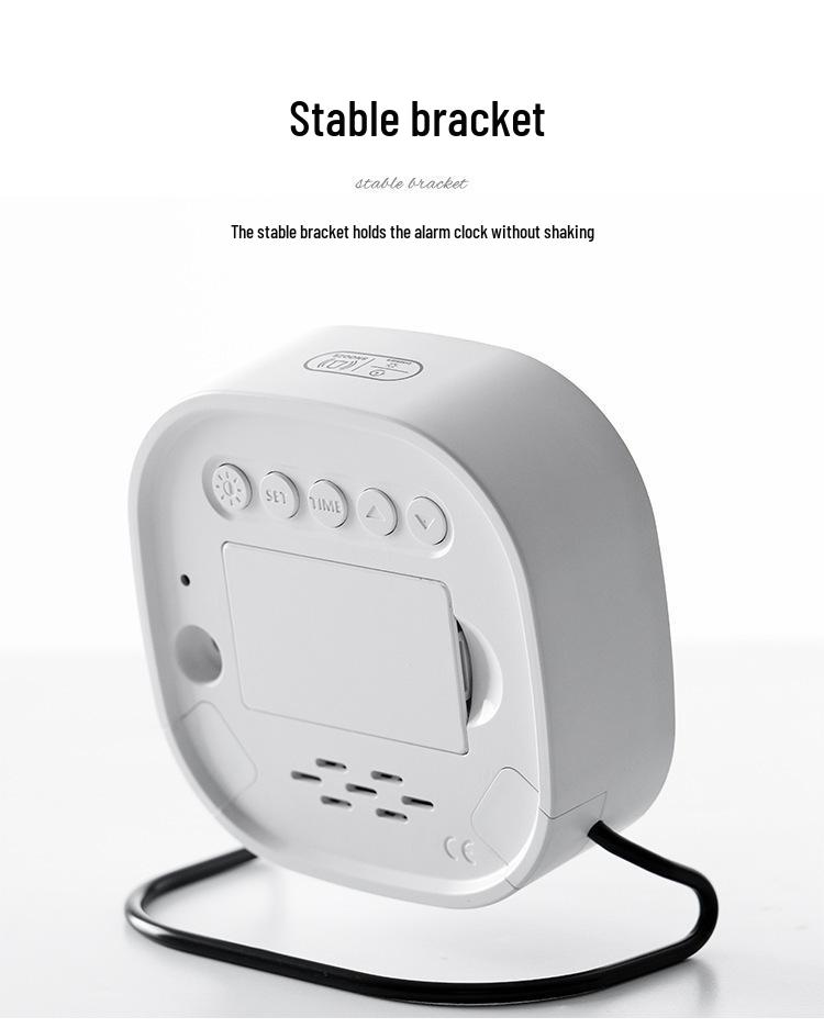 Digital LED Clock 2813: Multifunctional Desktop Timer with Alarm and Night Light