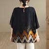 DIMANAF 2026 Plus Size New T-Shirt Women Print Loose Casual Lady Tops Tees Shirts Oversize Summer