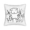 Cute GANADI Pillow Cover  Fashion Pillow Case For Office Car Home Decor Comfy Cushion Cover Birthday Gift