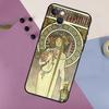 Alphonse Mucha Painted Case For iPhone 18 16 15 14 13 12 11 Pro Max Mini X XR XS Max 7 8 Plus 2 Bumper Cases Cover