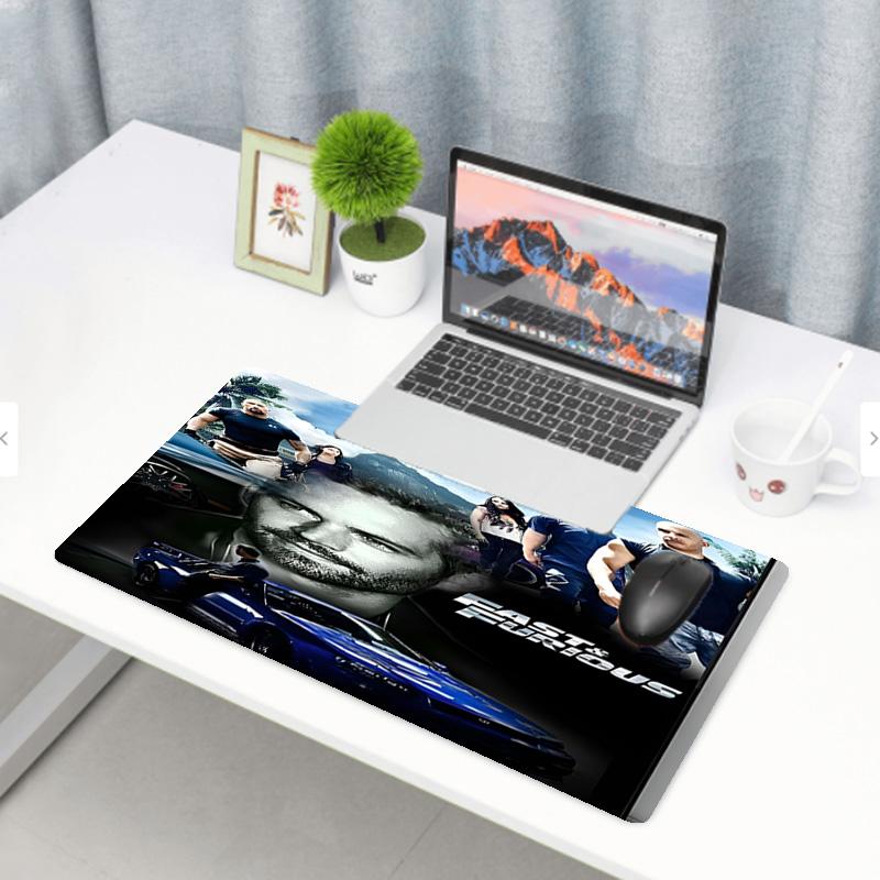 Fast & Furious Print Mouse Pad, Anti‑Slip Desktop keyboard Mat, for PC Laptop Gaming Working Daily Use, Cool Festival Birthday Gift