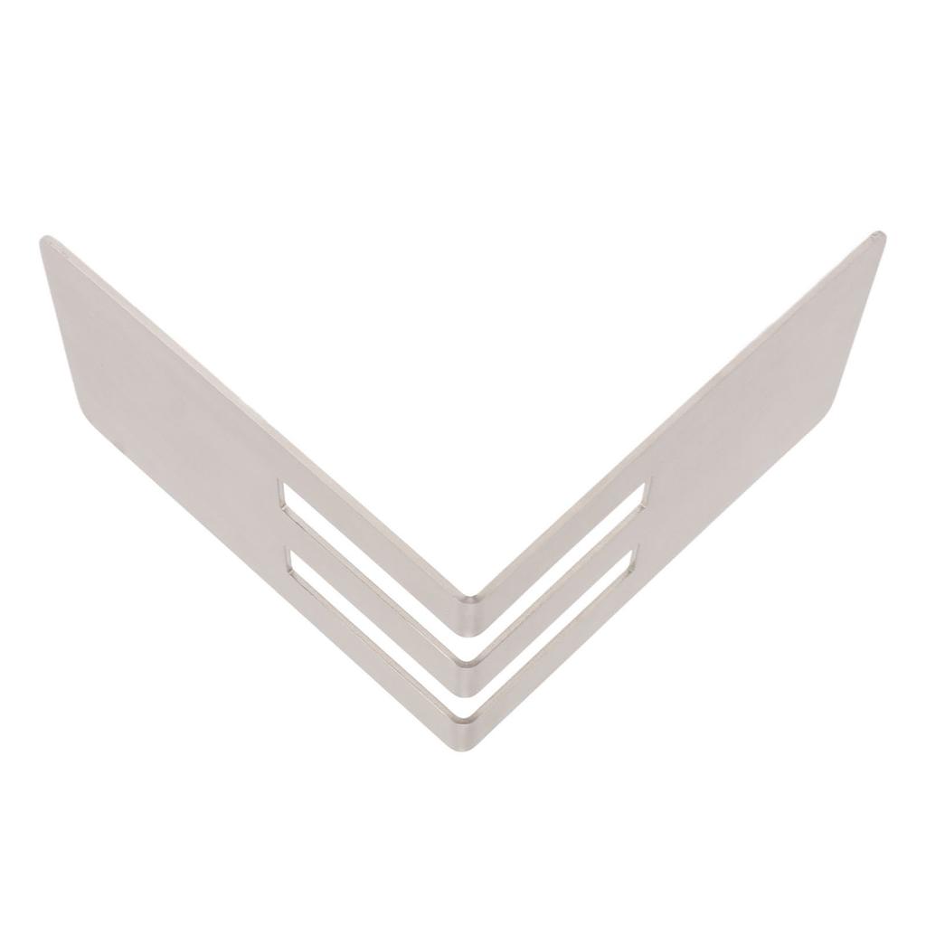 V Shaped Coffee Filter Paper Holder V Type Dual Capacity Stainless Steel Cone Coffee Filter Paper Holder Double Groove