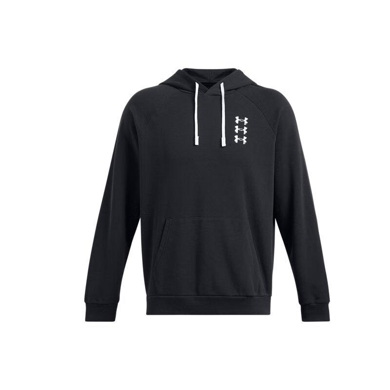 

Under Armour Rival Fleece Training Hoodie Men hoodies Black 1389427-001 L