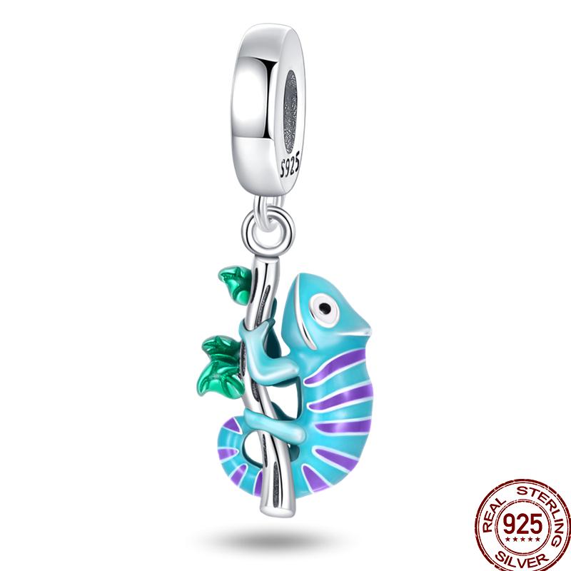 Copper Spring Luminous Insect Butterfly Series Flower Element Gift Beads Suitable For Pan Original Bracelet