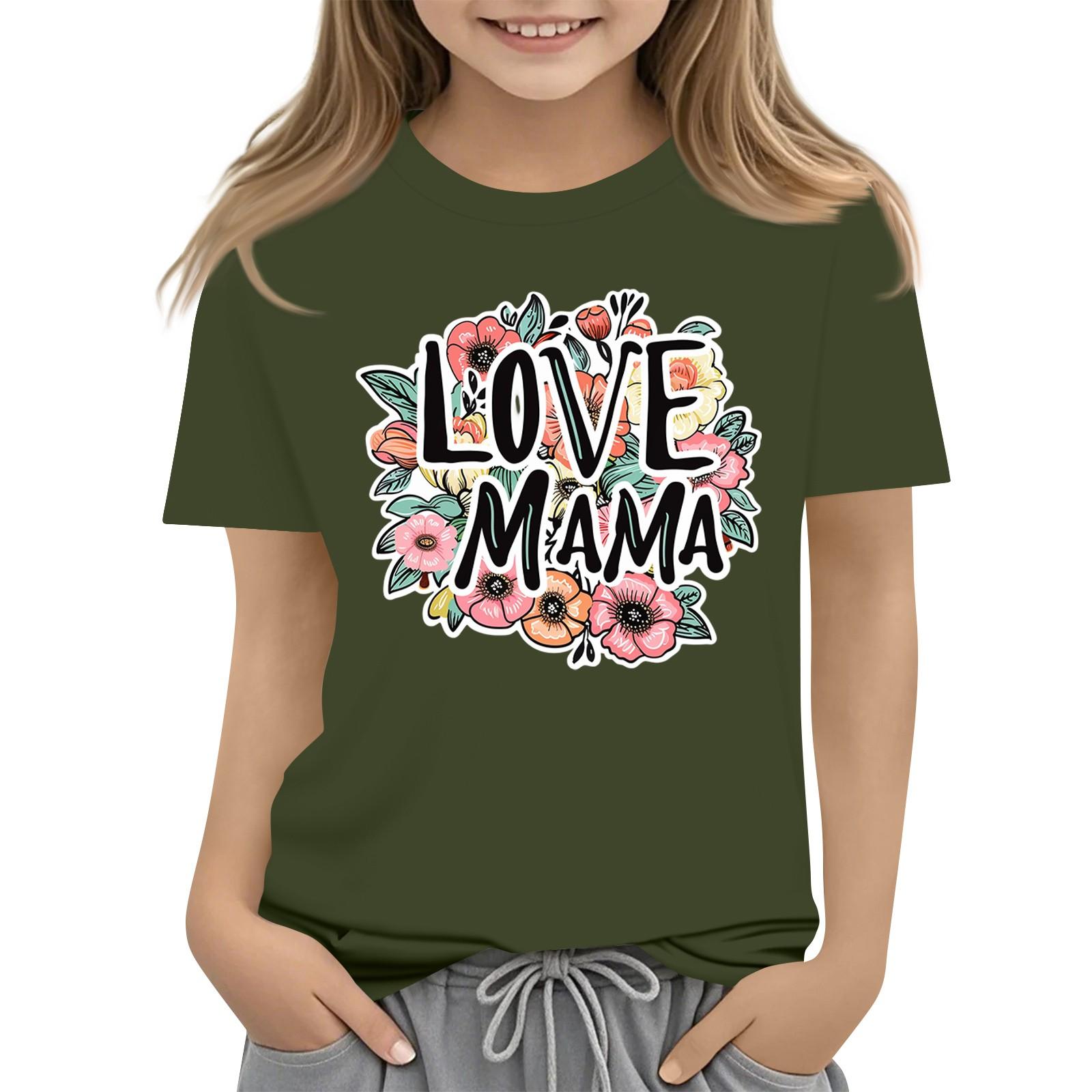 

Детская модная повседневная футболка с круглым вырезом и короткими рукавами 100 армия зеленый