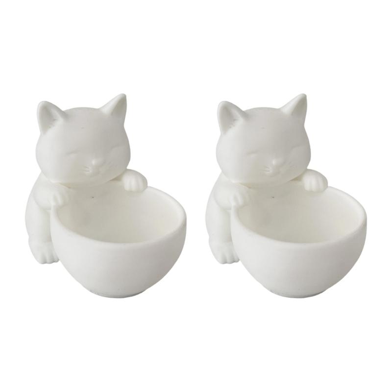 

Ручная работа Мини Мультяшный Пластиковый Суккулентный Горшок Кашпо Подарок Пластиковый Контейнер-Кашпо для Комнатного Сада Настольное Украшение белый