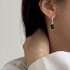 Elegant Asymmetrical Tassel Pearl and Zirconia Drop Earrings for Women - Korean Style Fashion Jewelry.