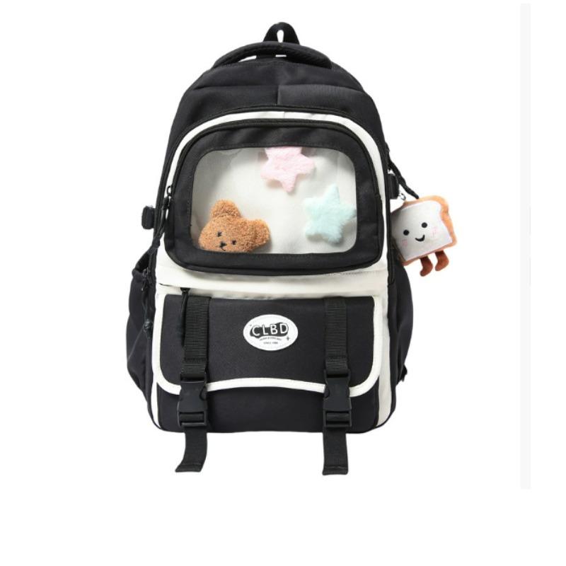 Beautiful Three Piece Cute Girl Backpack Set Large Capacity Backpack for Junior High School and College Students Traveling Bag