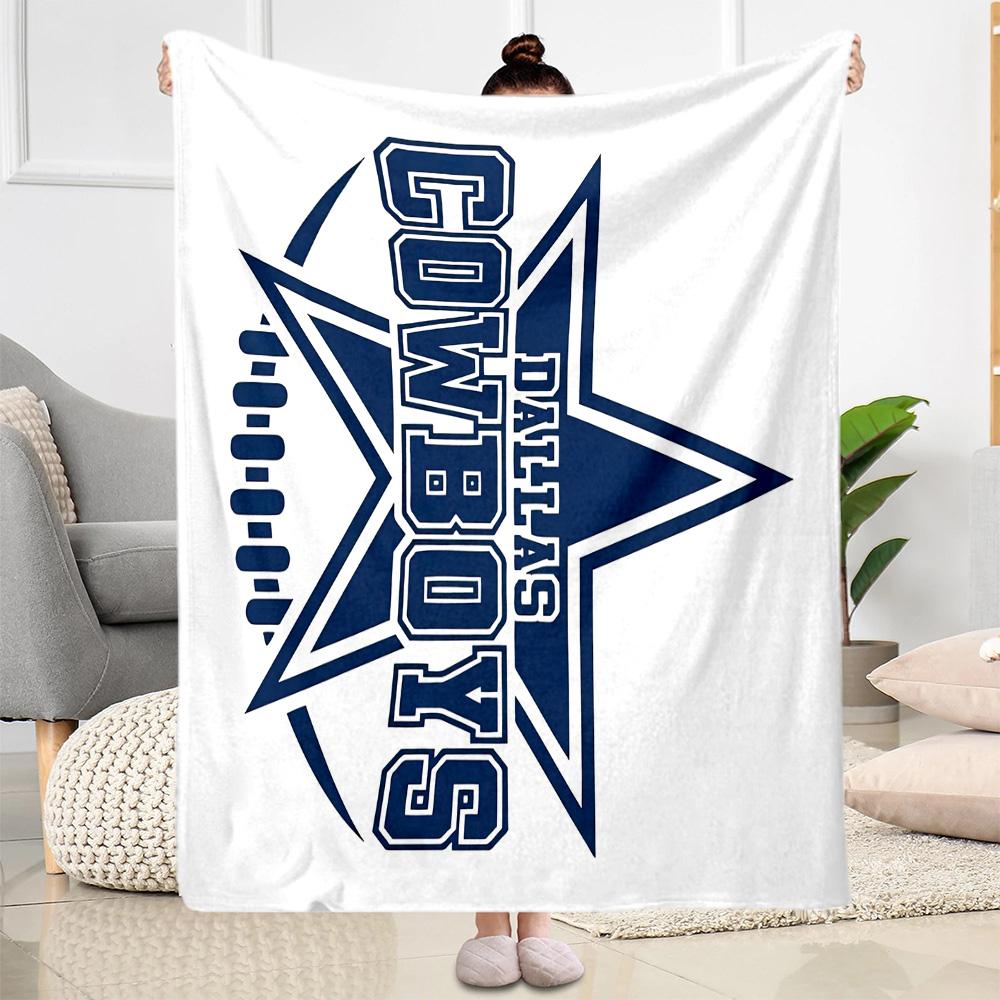 Dallas Blanket Warmthful Decor Suitable for Office Couch Livingroom All-Season Use Digital Print Ideal Gift for Friends Family Couples Picnic