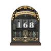 Wooden Book Tracker Sign Bookshelf Decoration Books Read Tracker for Library Nook Study Corner Home Workplace Living Room
