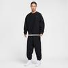 Men's Sweatshirt Nike Solo Swoosh Solid Color Crew Neck Pullover Fleece Lined Long Sleeved Sweatshirt Men's
