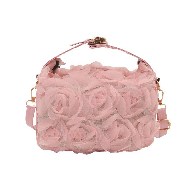 Summer New Fashion Trend Casual Simple Bucket Bag Niche Design Women's Shoulder Messenger Bag