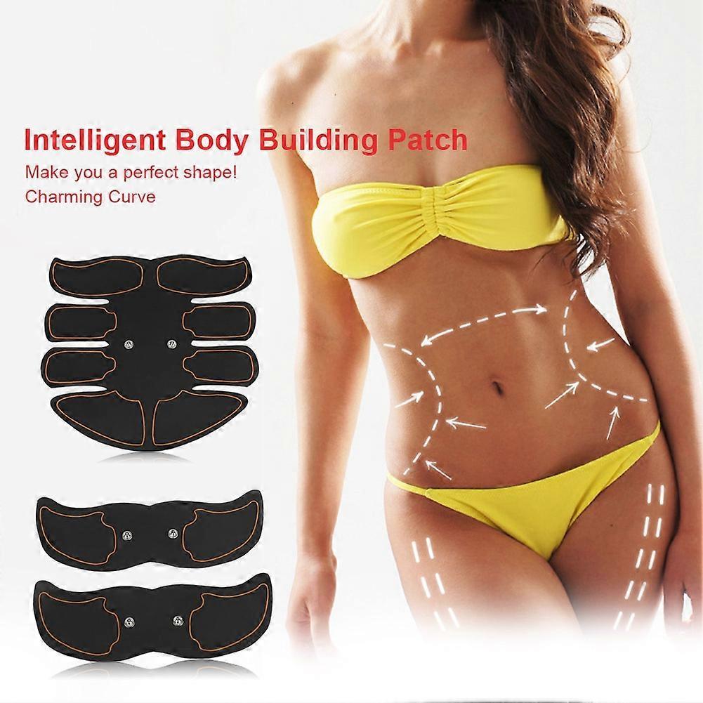 Battery Type Fat Burning Muscle Strengthening EMS Intelligent Abdomen Training Patch