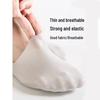 Men's Breathable No-Show Non-Slip Ice Silk Socks - Sweat-Absorbent & Odor-Resistant