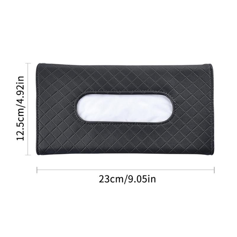 Car Visor Tissue Holder, Sun Visor Napkin Holder Backseat Tissue Case, Premium Car Tissue Box For Car, Car Tissue Holder
