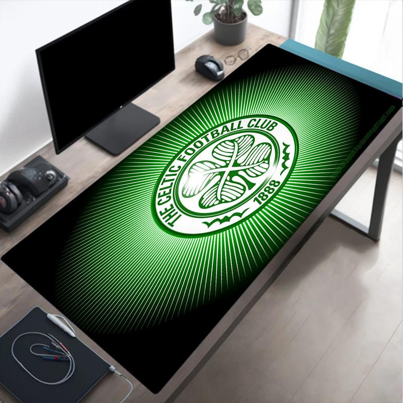 Celtic Fc Crest Design Mouse pad Mouse pad, Gaming Mouse Pad, keyboard pad, Desk Decor for computer notebook Fan Gift Birthday Gift