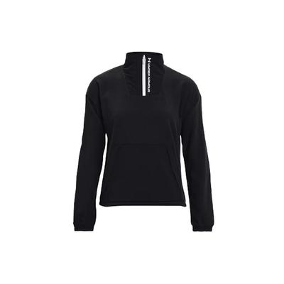 Logo Half-Zip Fleece Trainingsjacke Damen Oberbekleidung Schwarz 1365776-001