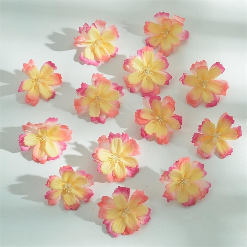 30/50Pcs Artificial Hydrangea Flowers Head Rose Artificial Flower Home Room Decoration DIY Gift Accessories Wreath Wedding Decor