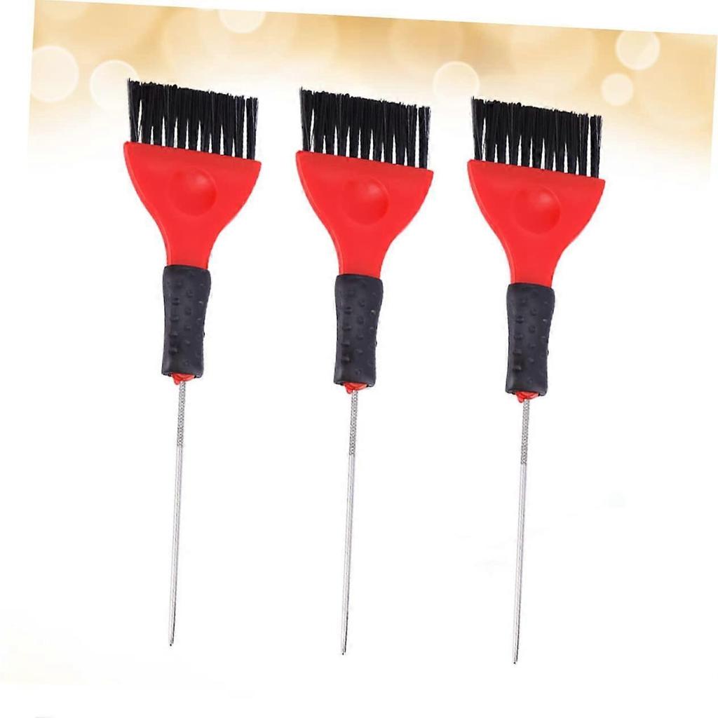 Hair Coloring Comb with Stainless Steel Tail Pin for Precise Hair Dye Application and Highlighting