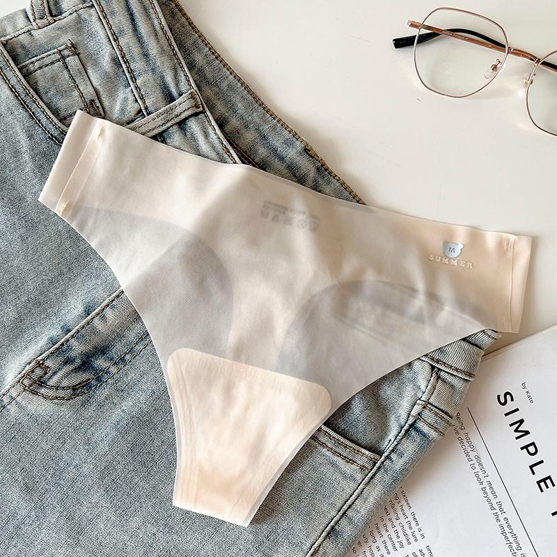 Slip da Donna Estivi Puro Sexy Puro Cotone Fondo Cavallo Traspirante Yoga Senza Cuciture