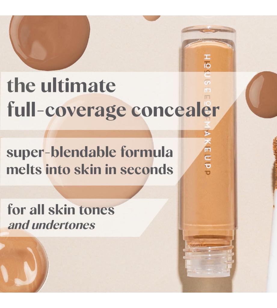 House Of Makeup Matte Concealer for Dark Circles, Pigmentation | Non-Crease, Non-Cakey | Long Wear, Waterproof, Sweat-proof | Full Coverage Conceal