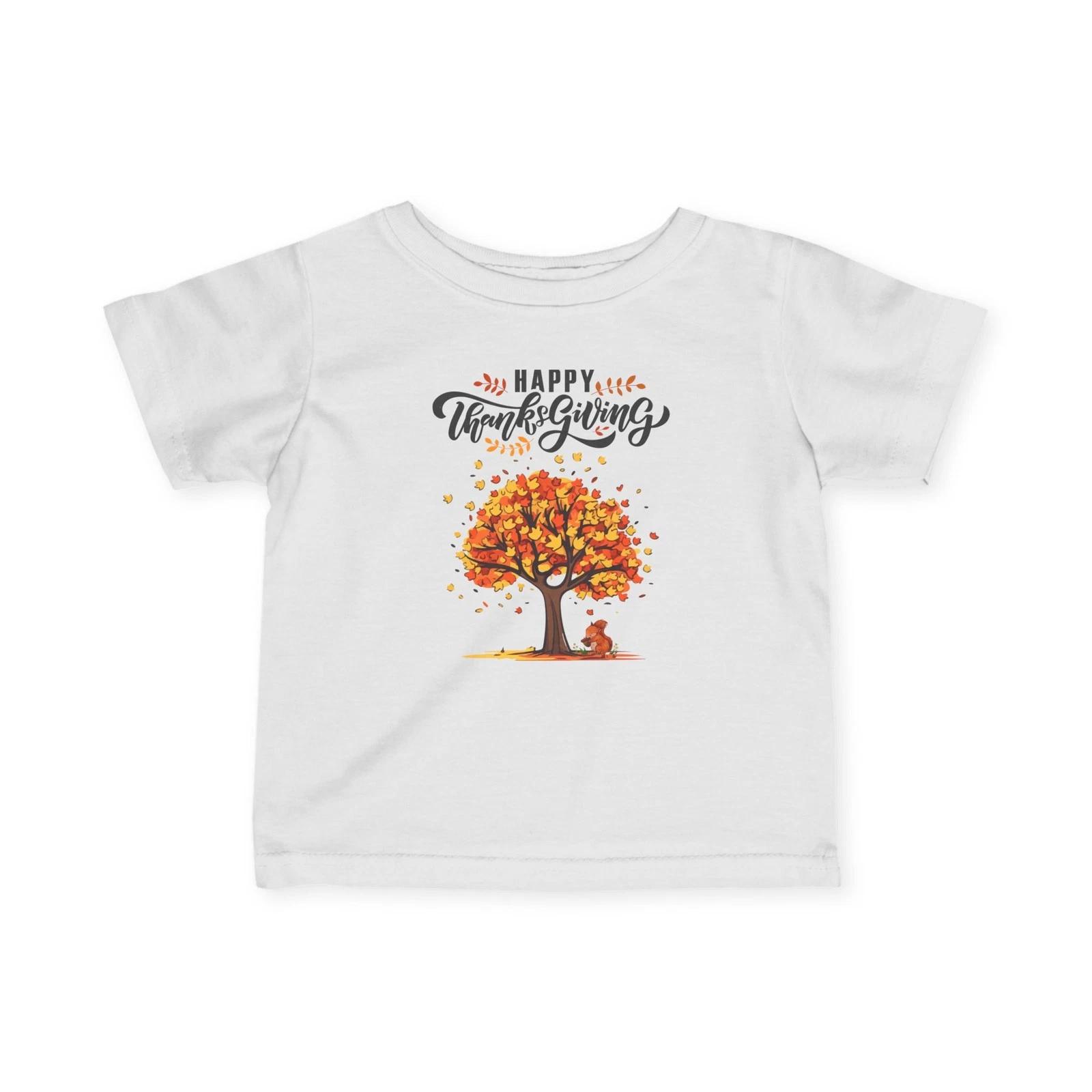 Thanksgiving Infant Tee, Cute Baby Children s T-shirt,Happy Thanksgiving Children s Children s T Children s T-shirt, 100