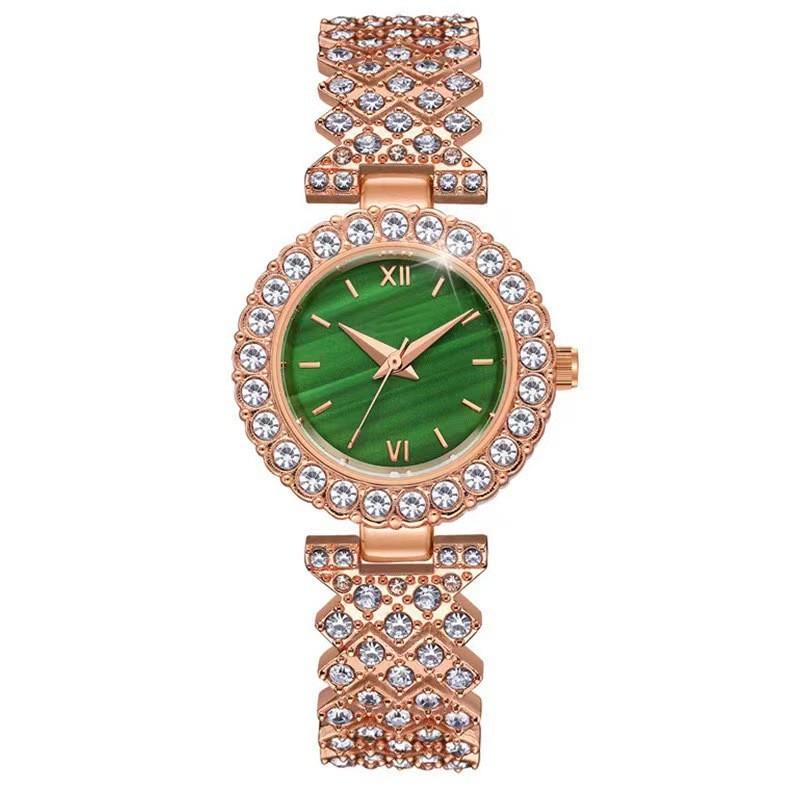 Fashion Lady Jewelry Watch With Diamond Embellishment And Quartz Movement For Women