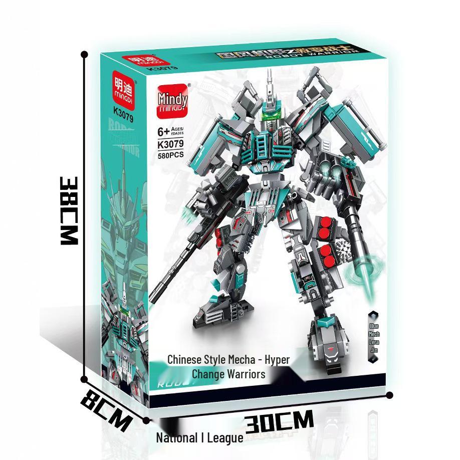 Chinese Mecha Building Blocks Toy: Military Model for Boys and Girls – Educational War Machine Assembly Set