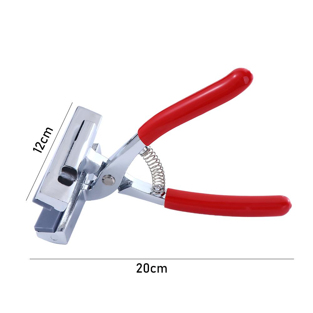 Jarní červená rukojeť Rámovací napínák na obrazy Umělecká malířská pomůcka Plátěné kleště Kleště na olejomalbu