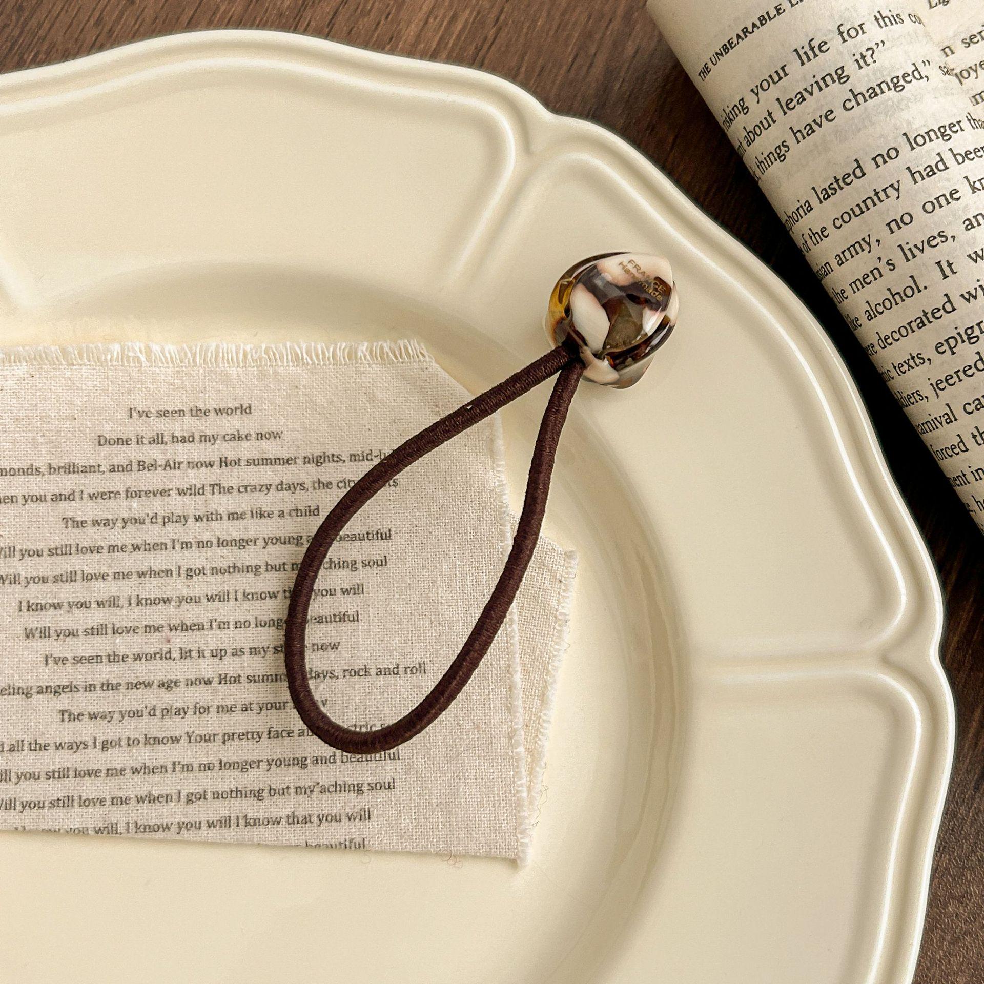 

Французский тюльпан корейский цветок резинка для волос - цветочный бутон держатель для хвоста