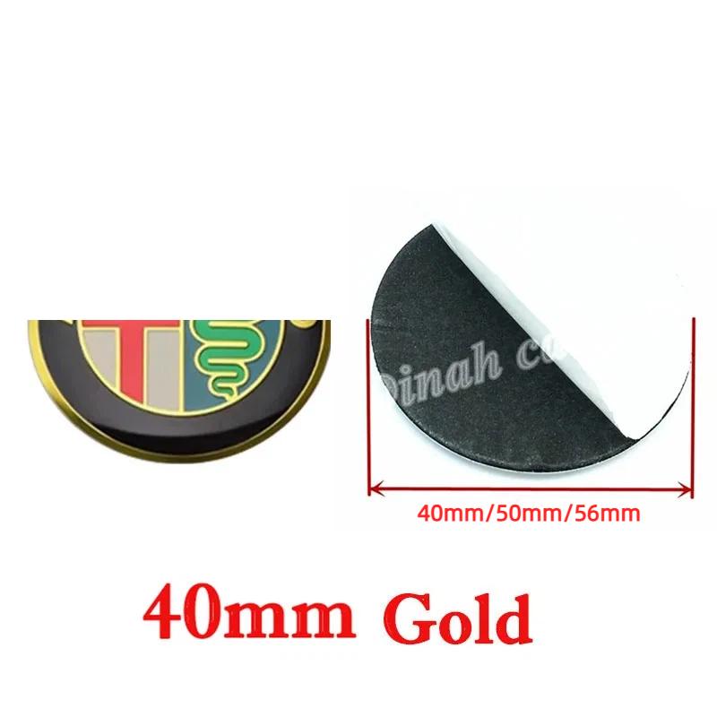 1pcs 40mm 50mm 56mm Car Styling Auto Accessories Steering Wheel Logo Badge Emblem Decals