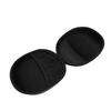 Earphone Carrying Case EVA Compression Protective Case 7.9 X 7.1 X 3.6in Earphone Storage Box