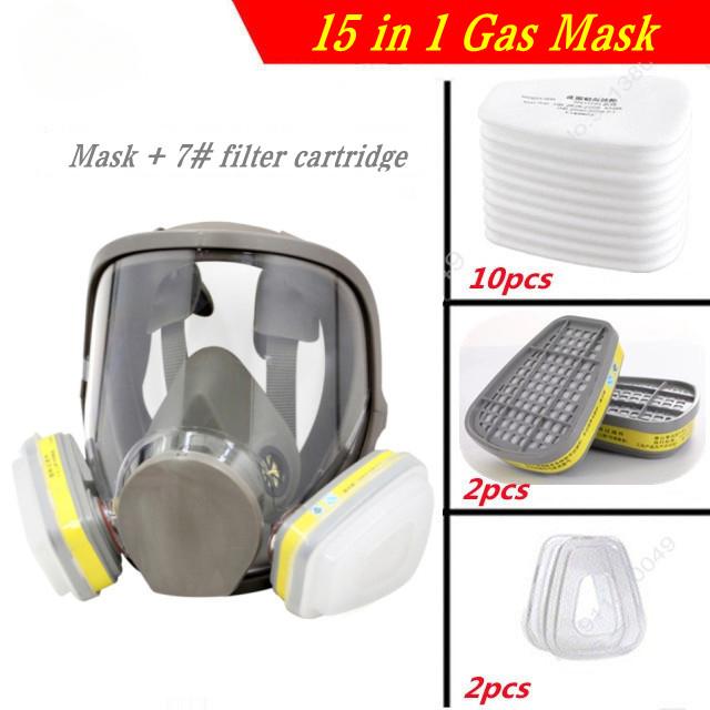 

Химический респиратор 6800, противопылевой респиратор, полнолицевая маска, фильтр для кислых газов, сварочный распылитель, инсектицид