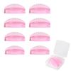 SensaBliss Eyelash Perm Eyelash for Home and Salon with Clear 4 8 Pink Rods, Pads, Self-Adhesive, Reusable, Use, Case, Sizes, Pieces,