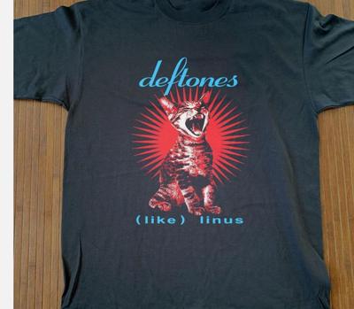 Deftones Band Deftones Wie Linus Meine Katze Unisex Alle Größen Schwarz
