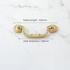 Solid Brass Cabinet Pulls Antique Bronze Finish Drawer Knobs Durable Wardrobe Handles  Bedroom Use