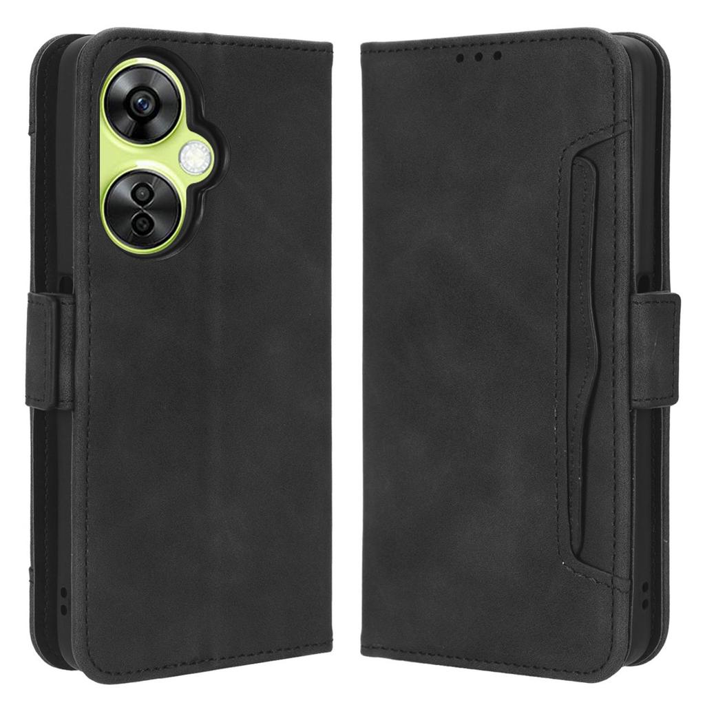 For OnePlus Nord CE 3 Lite 5G/Nord N30 5G Multiple Card Slots Phone Case Leather Wallet Stand Cover