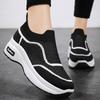 Woman Footwear Spring Autumn Slip on High Platform Mesh Breathable Shoes for Women Stylish Light Offer Casual Original Sale 39