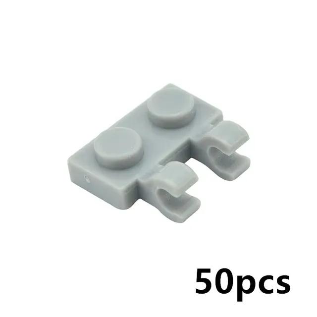 Kompatibel 63868 92280 60478 18649 MOC Teil Bauplatte Speziell 1x2 mit Griffen Dünner Stein Clip DIY Baustein Kinderspielzeug