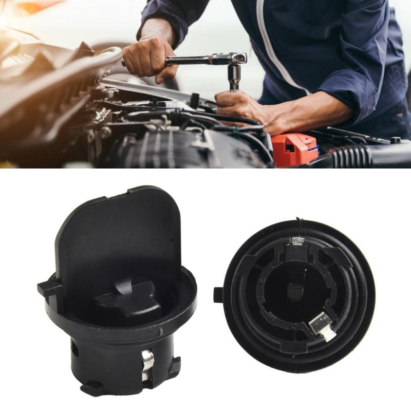 Quick Install Headlight Base Bulb Holder Universal Strong ABS Construction Stable Current Output Suitable for Vauxhall