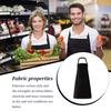 Verstellbare Hauskochschürze Unisex Haushalt Einfarbig Koch Kellner Barbecue Friseur Tasche Schürze Küchenbedarf Werkzeug
