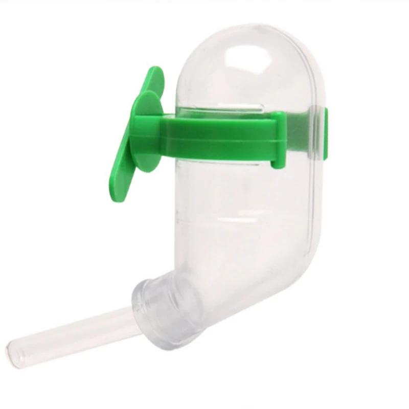 

new tepy Удобная подвесная бутылка для воды для мелких домашних животных, поилка для белок, хомяков, попугаев, птиц, морских свинок, дозатор для домашних животных зелёный