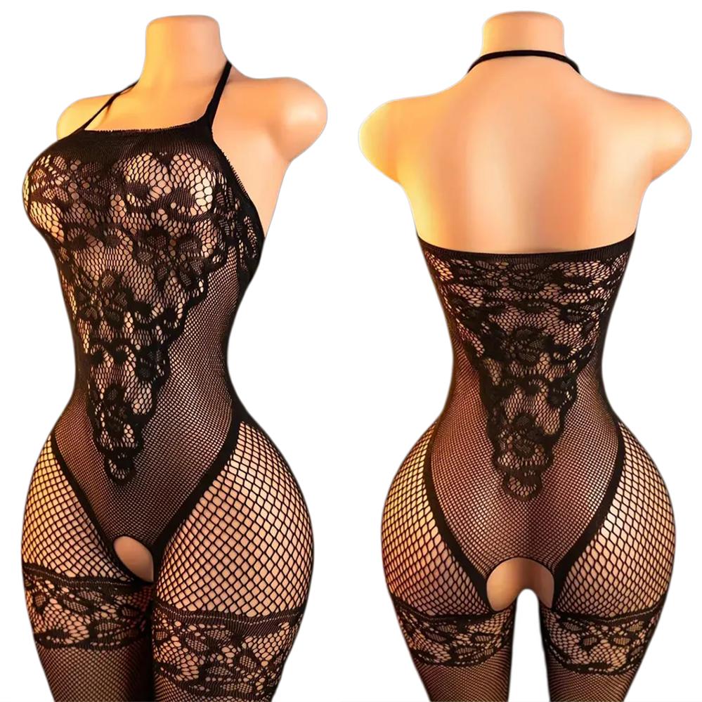 Open Bra Babydolls Bodystocking Erotic Lingerie Sexybodysuit Woman Nighty Porno Underwear Women Crotchless Sexy Adults Anal