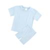 Kid Patriotic Outfit - Short Sleeve & Shorts 2-Piece Set For Girl