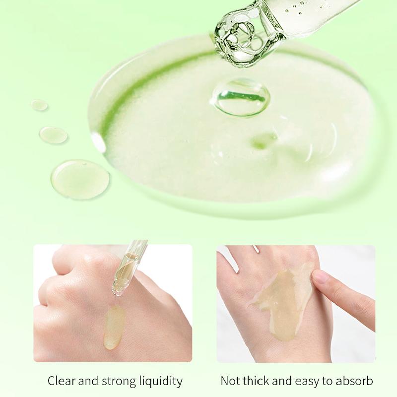 Sérum hydratant au panthénol pour une peau plus lumineuse et lisse. Soin du visage à l'acide hyaluronique. Essence pour le visage.